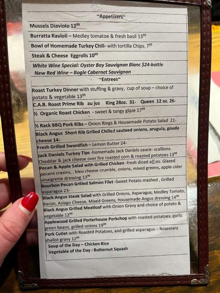 Midway Restaurant - Dedham, MA menu_pic