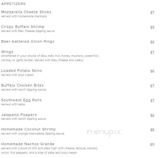Spunktown Tavern - Boyertown, PA menu_pic