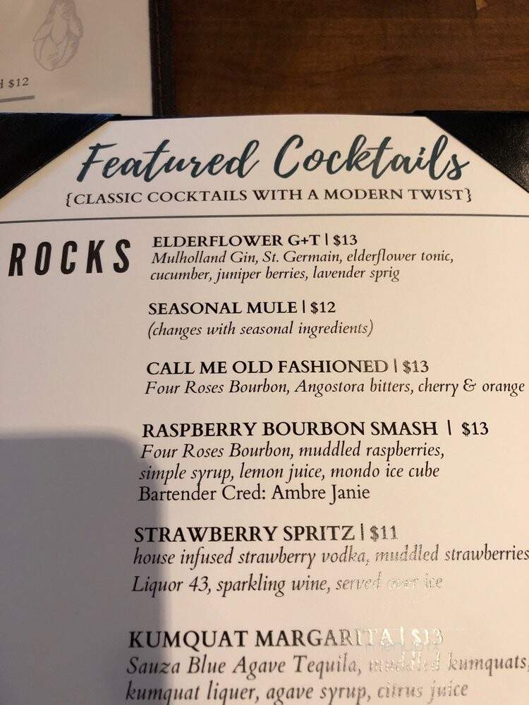 The Proper Restaurant and Bar - La Canada Flintridge, CA menu_pic