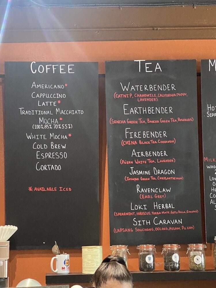 Mixed: Coffee and Community - Mill Creek, WA menu_pic