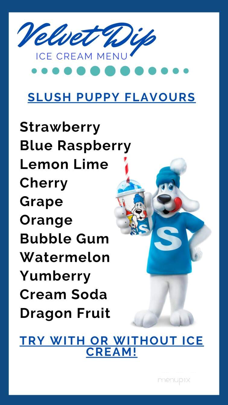Velvet Dip - Brandon, MB menu_pic