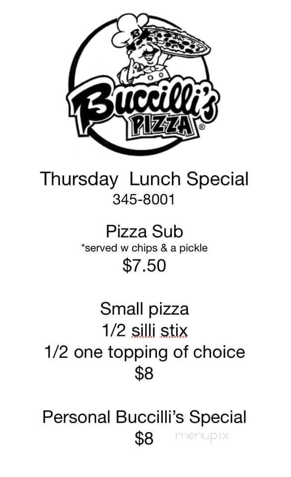 Buccilli's Pizza - West Branch, MI