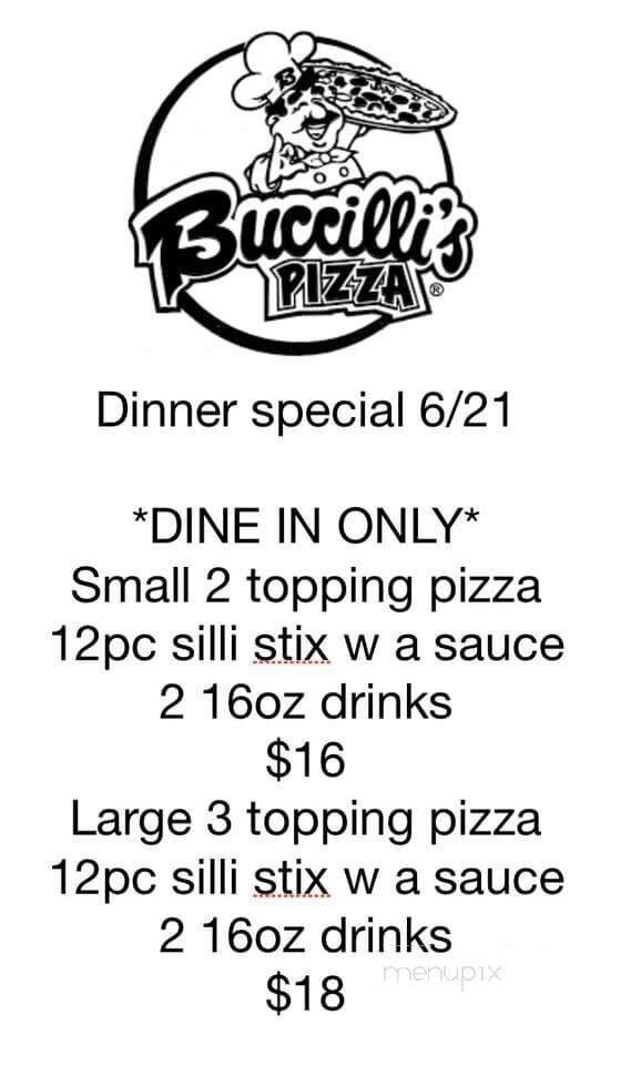 Buccilli's Pizza - West Branch, MI