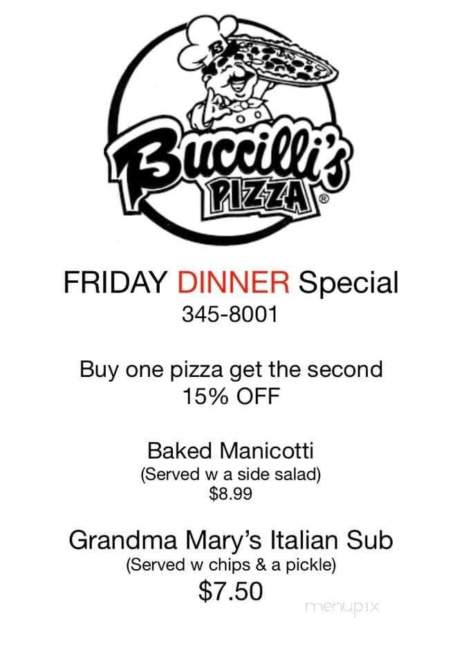 Buccilli's Pizza - West Branch, MI