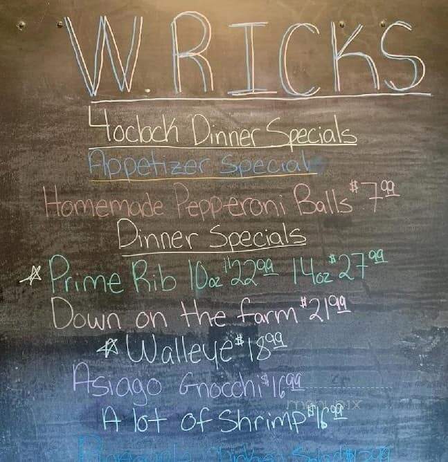 W Rick's Tap Room & Grill - Butler, PA