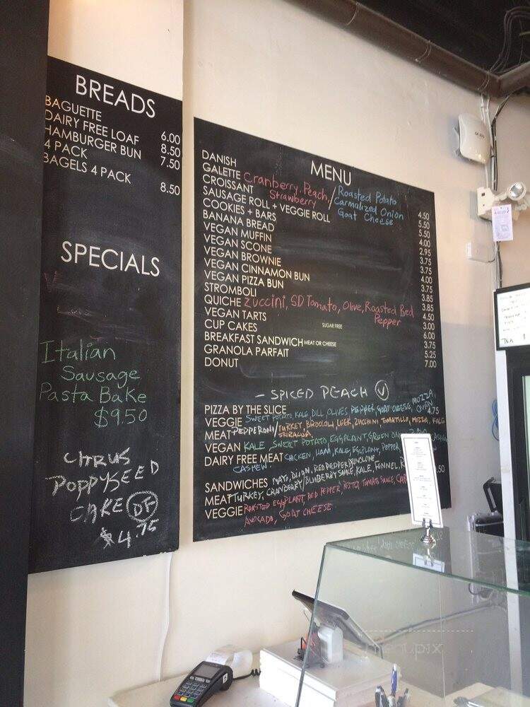 The Gluten Free Epicurean - Vancouver, BC menu_pic