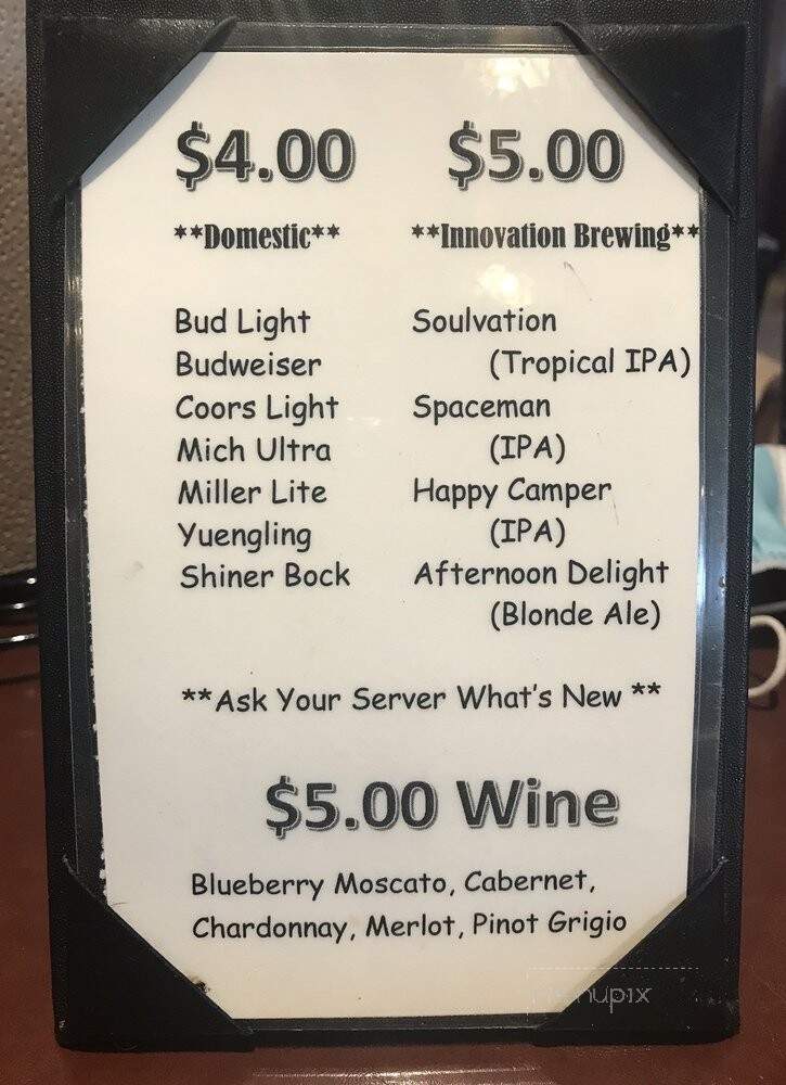 Haywood Smokehouse - Dillsboro, NC menu_pic