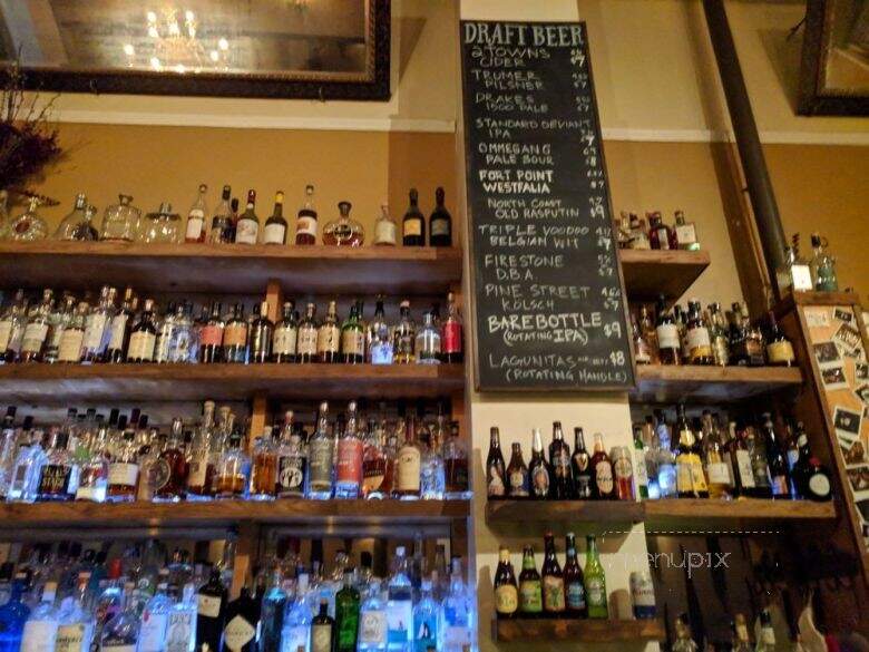 83 Proof - San Francisco, CA menu_pic