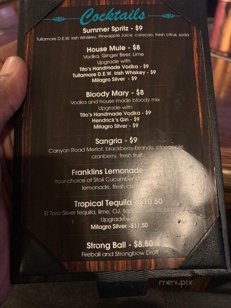 Franklin's East Falls - Philadelphia, PA menu_pic