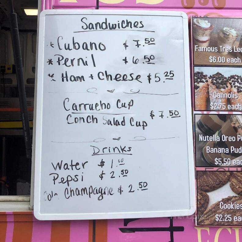 Dulces Bakery - Manchester, NH menu_pic