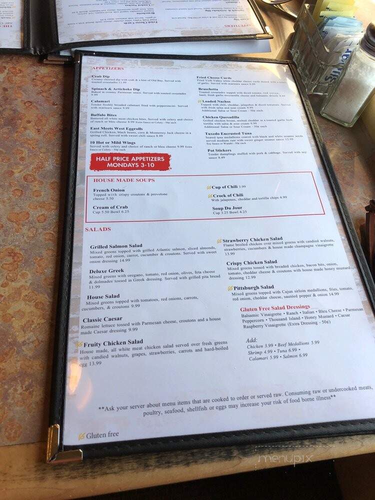 Crimson American Grill - York, PA menu_pic