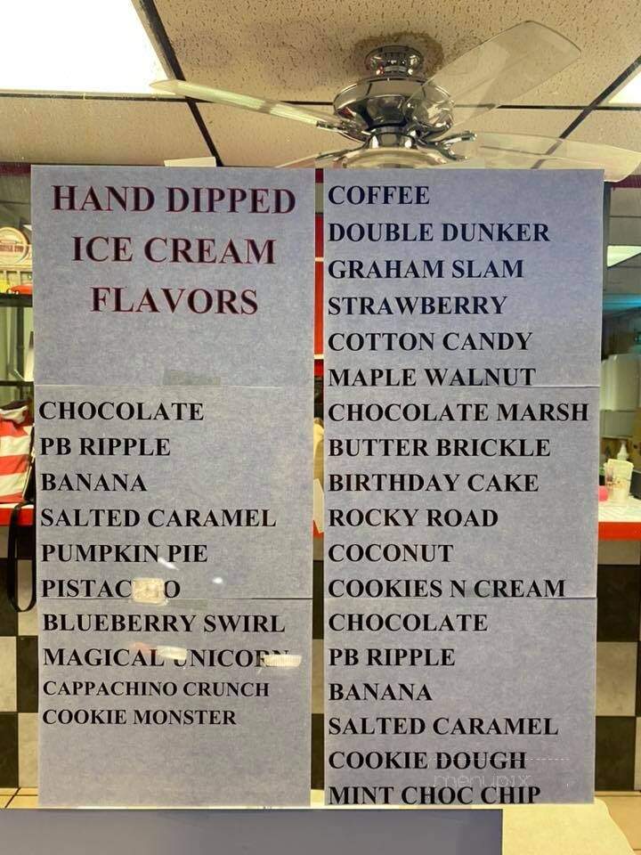 Kristy's Whistle Stop - Enola, PA menu_pic