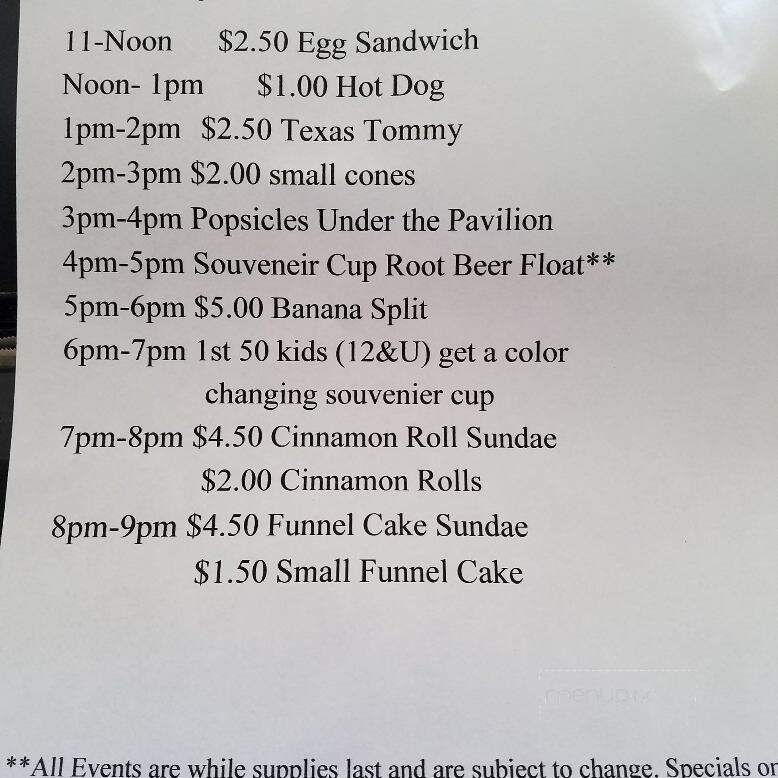 Kristy's Whistle Stop - Enola, PA menu_pic