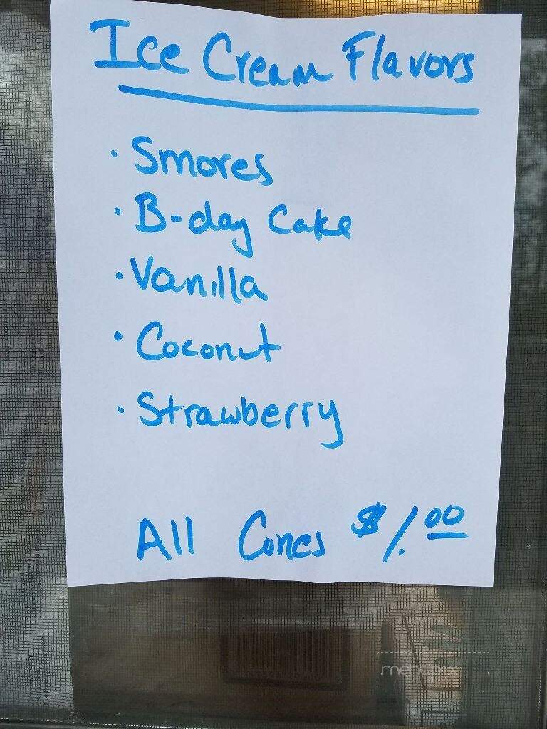 Kristy's Whistle Stop - Enola, PA menu_pic