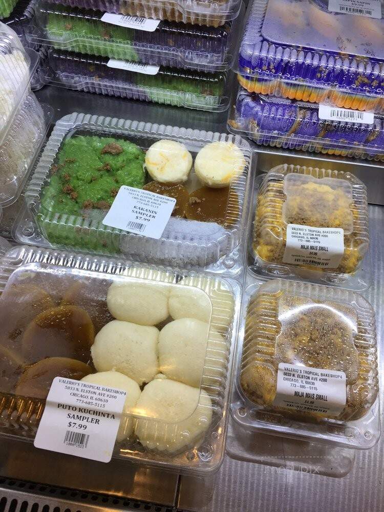 Valerios Tropical Bakeshop - Chicago, IL menu_pic