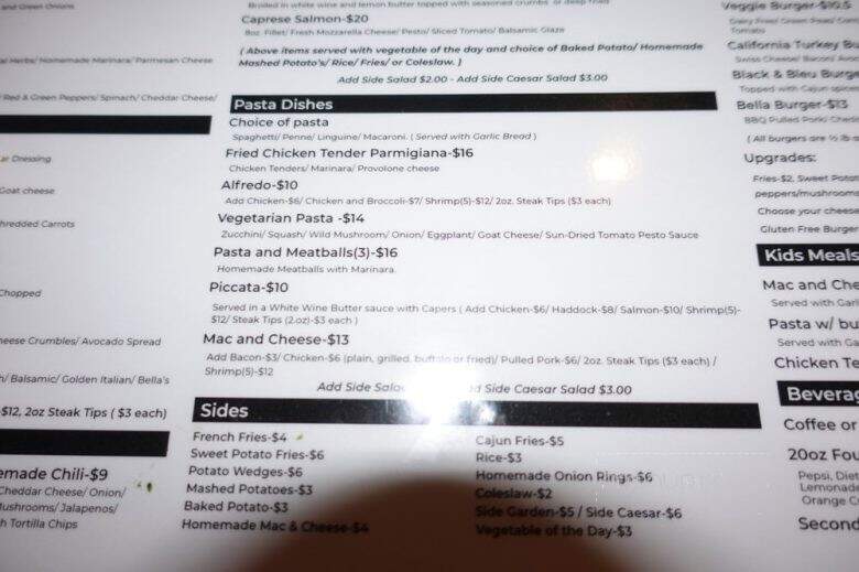 Second Brook Bar and Grill - Hooksett, NH menu_pic