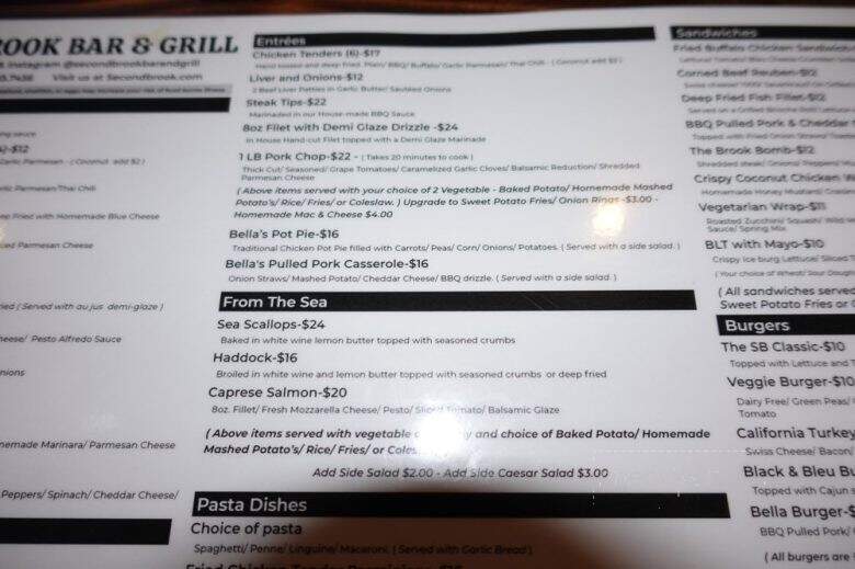 Second Brook Bar and Grill - Hooksett, NH