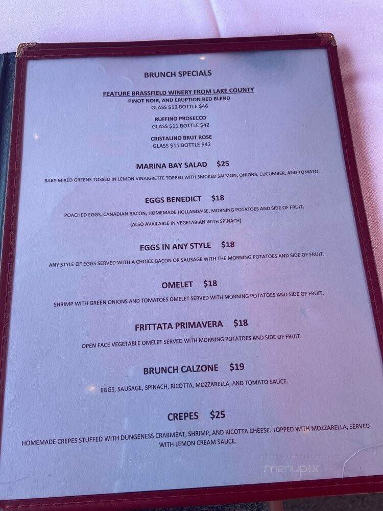 Lara's Fine Dining - Richmond, CA menu_pic