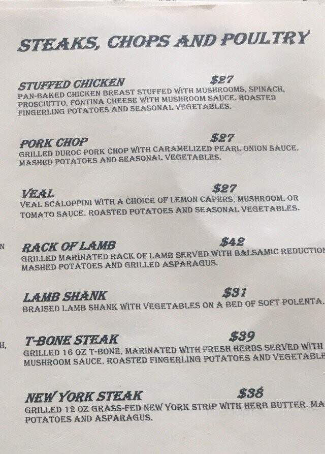 Lara's Fine Dining - Richmond, CA menu_pic