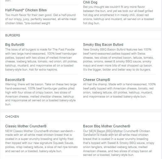 Rally's Hamburgers - Radcliff, KY menu_pic