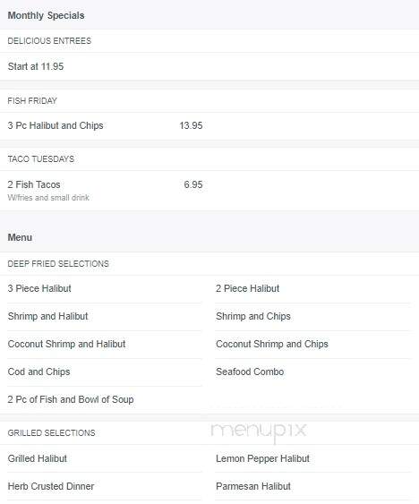Neil's Halibut 'n Chips - Holladay, UT menu_pic