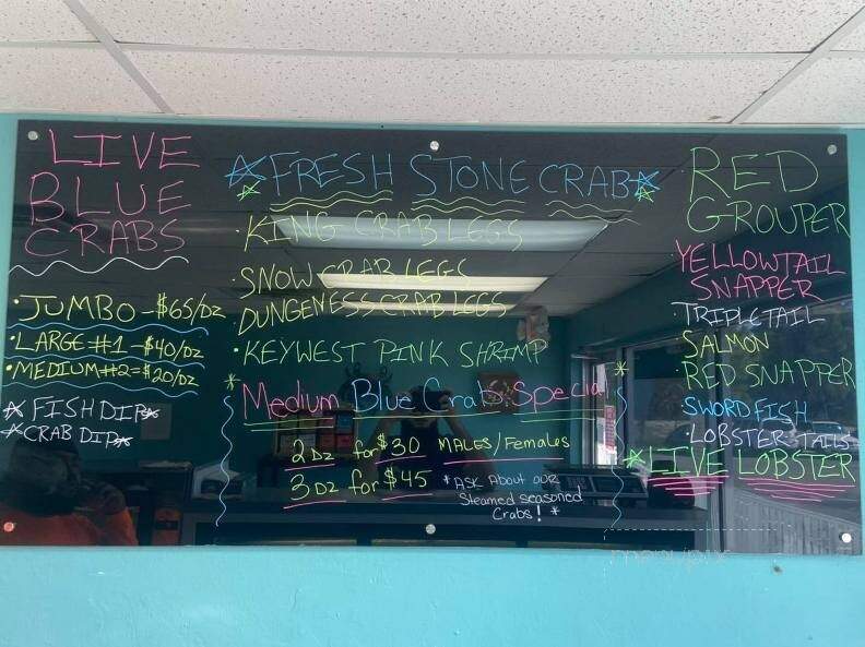 Poncho Seafood - Bonita Springs, FL menu_pic