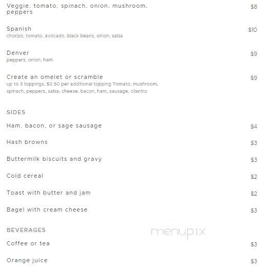 Cellar Door Restaurant at The Groveland Hotel - Groveland, CA menu_pic