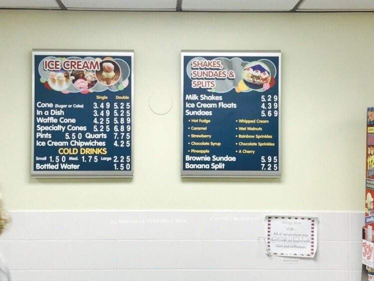 Bomboy's Home Made Ice Cream - Havre de Grace, MD menu_pic