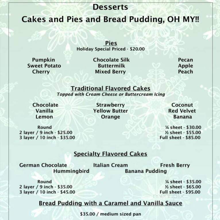 Shykatz Cafe & Bakery - Galveston, TX menu_pic