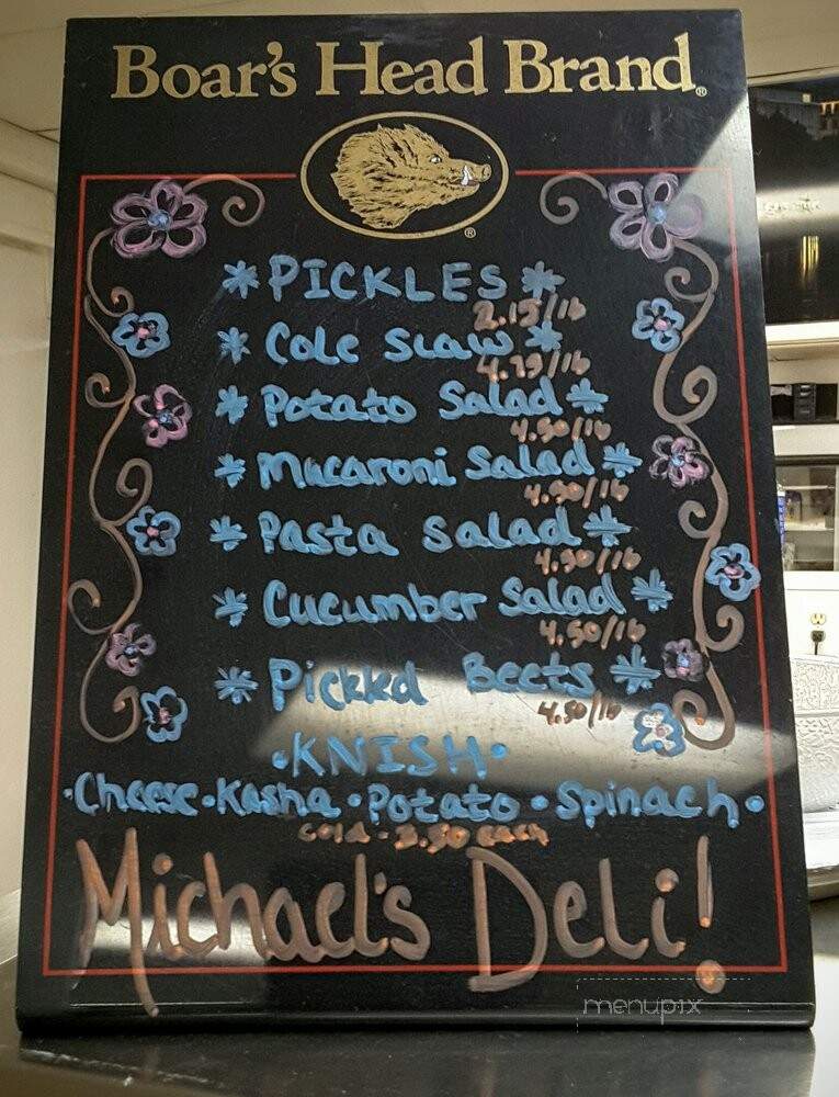Michael's Jewish Delicatessen & Restaurant - King of Prussia, PA menu_pic