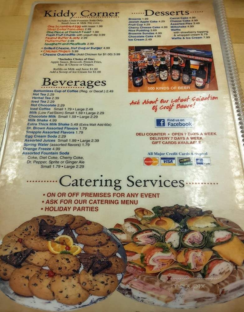 Michael's Jewish Delicatessen & Restaurant - King of Prussia, PA menu_pic