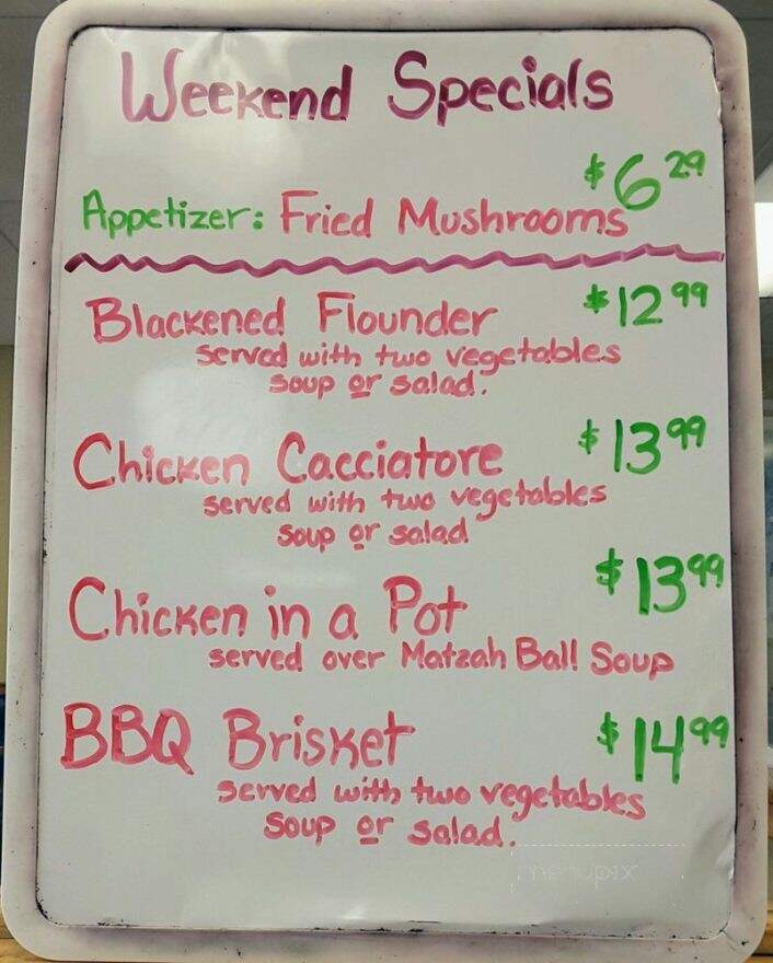 Michael's Jewish Delicatessen & Restaurant - King of Prussia, PA menu_pic