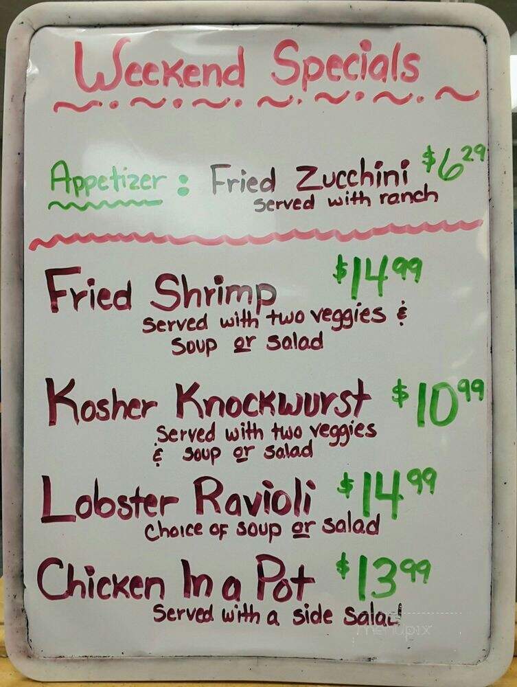 Michael's Jewish Delicatessen & Restaurant - King of Prussia, PA menu_pic