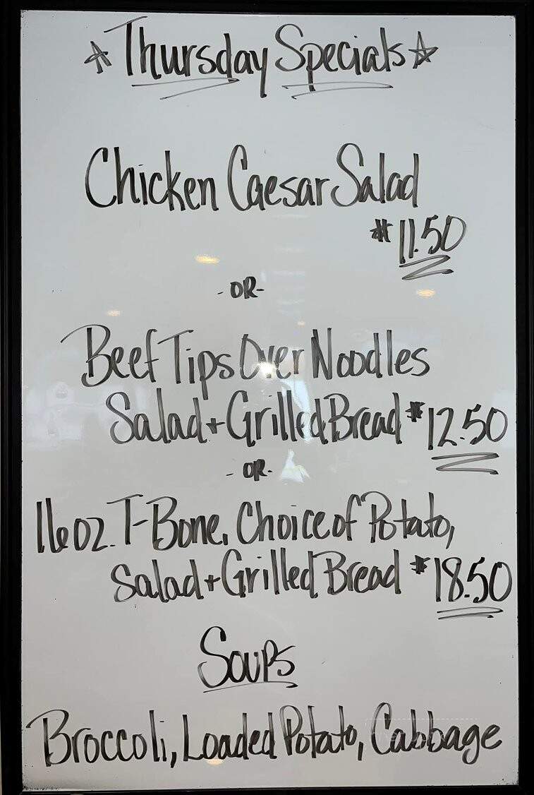 Prima Marina Incorporated - Moundsville, WV menu_pic