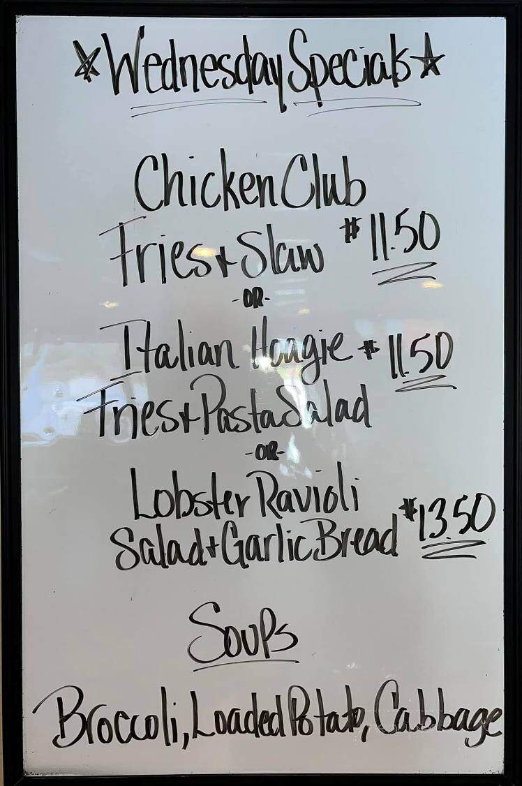 Prima Marina Incorporated - Moundsville, WV menu_pic