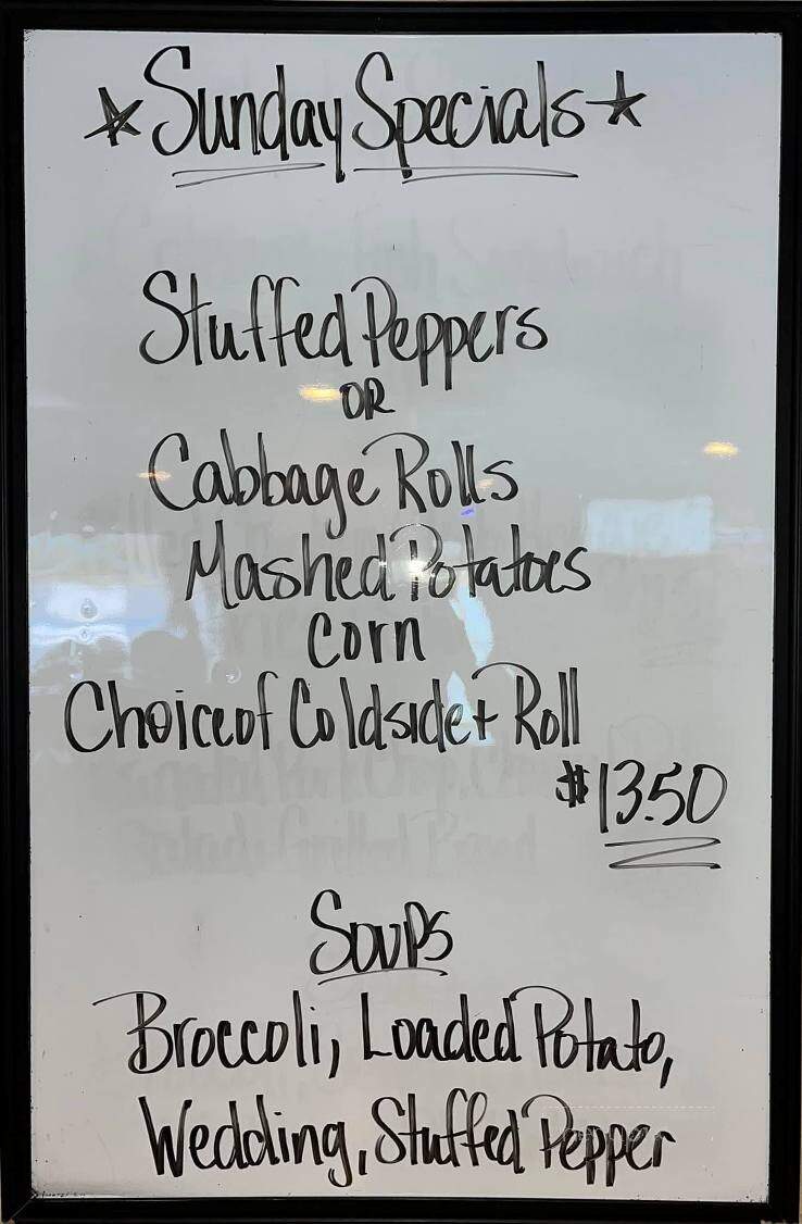 Prima Marina Incorporated - Moundsville, WV menu_pic