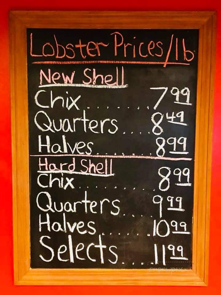 The Lobster Stop - Quincy, MA menu_pic