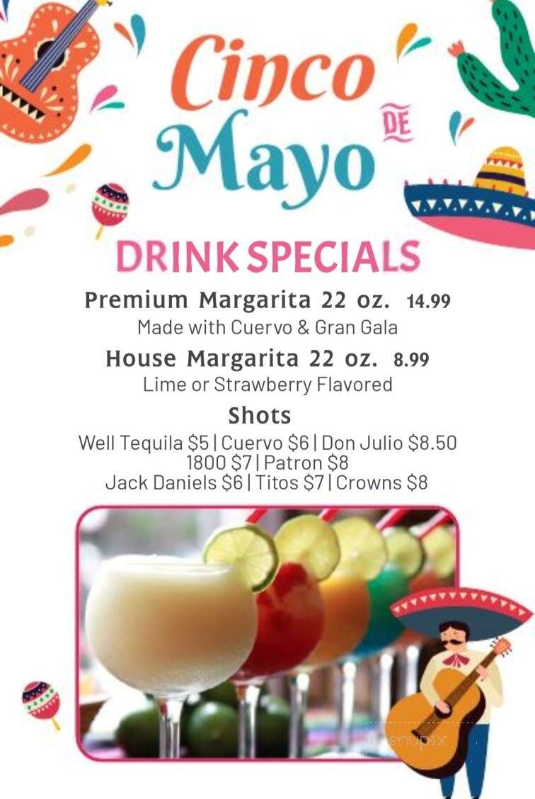 Vallarta Mexican Restaurant - Pensacola, FL menu_pic