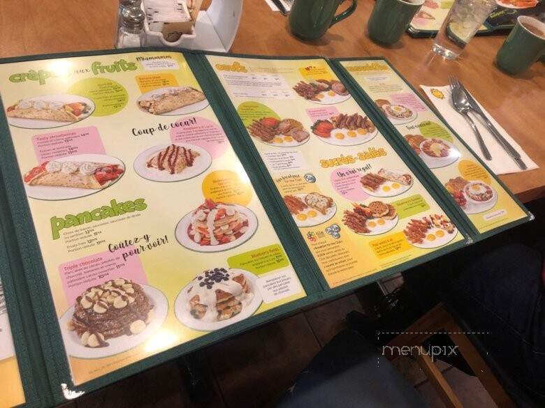 Cora's Breakfast & Lunch - Fredericton, NB menu_pic