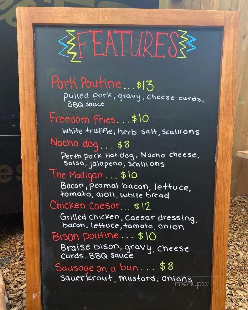 Ken's French Fries - Stratford, ON menu_pic