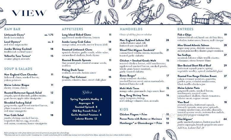 Riverview Restaurant - Oakdale, NY menu_pic