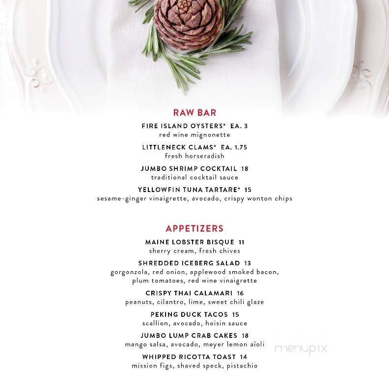Riverview Restaurant - Oakdale, NY menu_pic