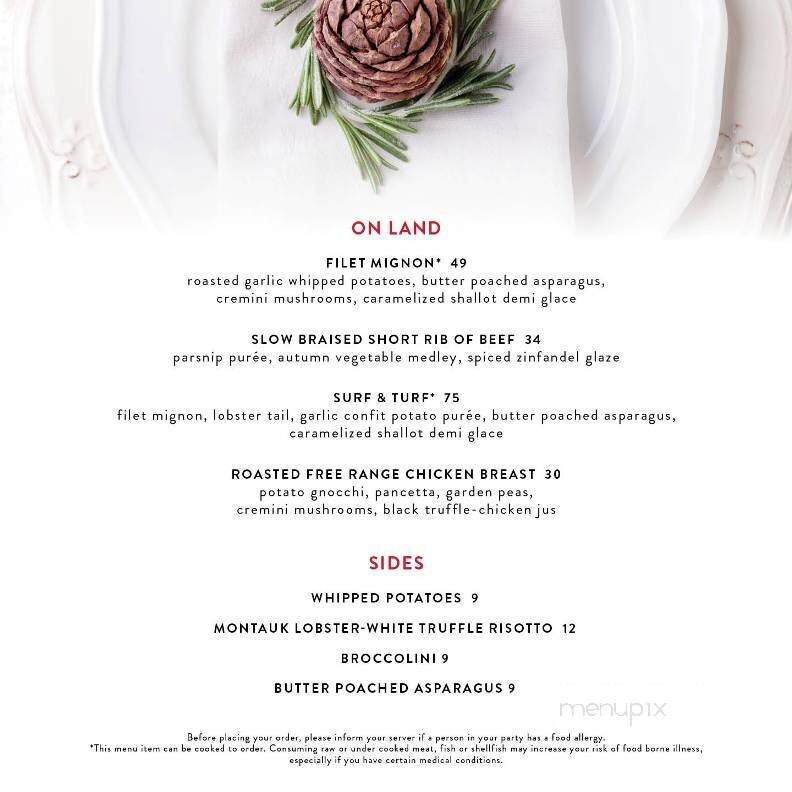 Riverview Restaurant - Oakdale, NY menu_pic