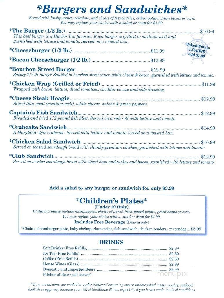 Harbor Inn Seafood - Lynchburg, VA