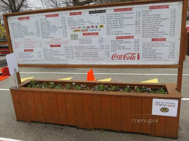 Harry's Place - Colchester, CT menu_pic