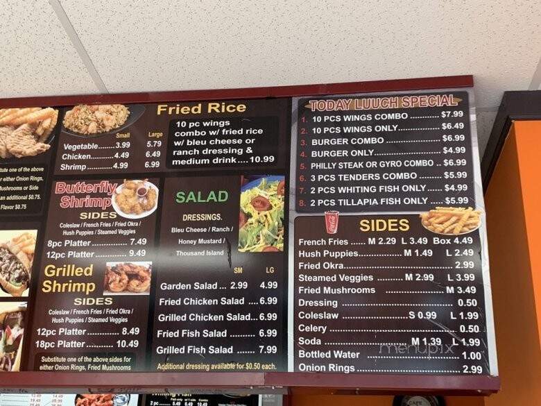 Wings To Go - Jonesboro, GA menu_pic