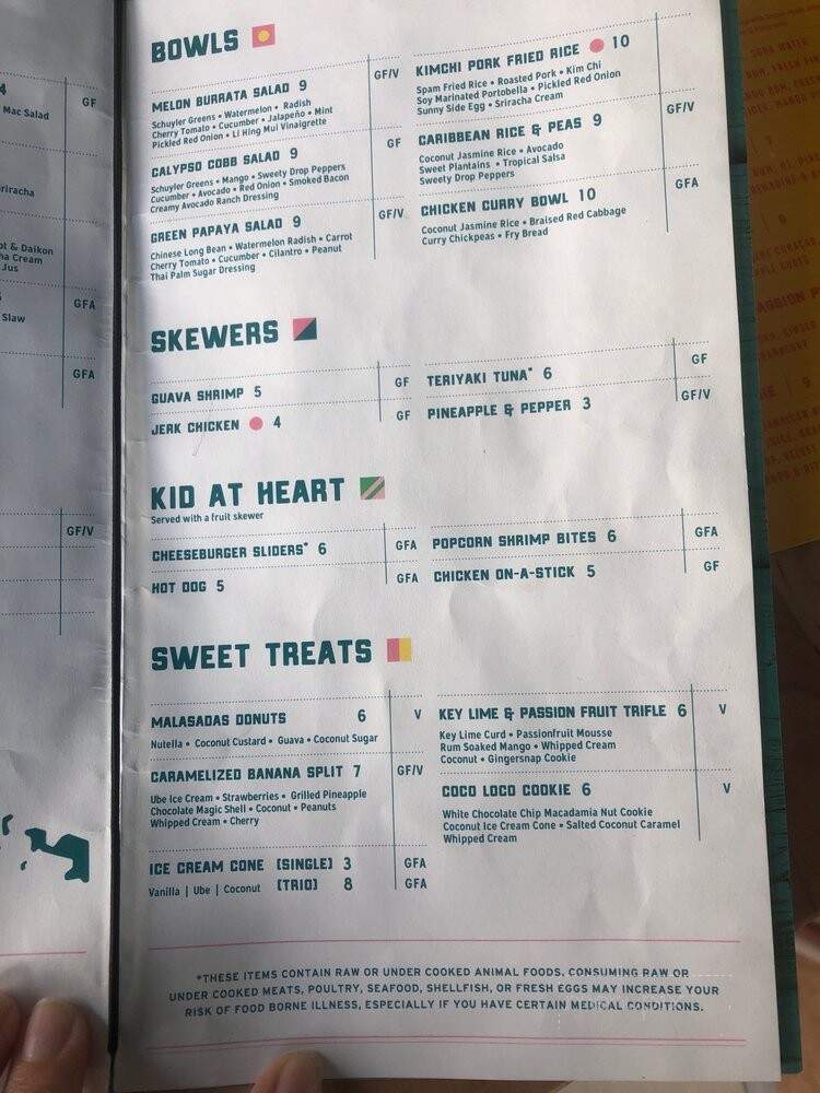 Island Shrimp Co. - RICHMOND, VA menu_pic