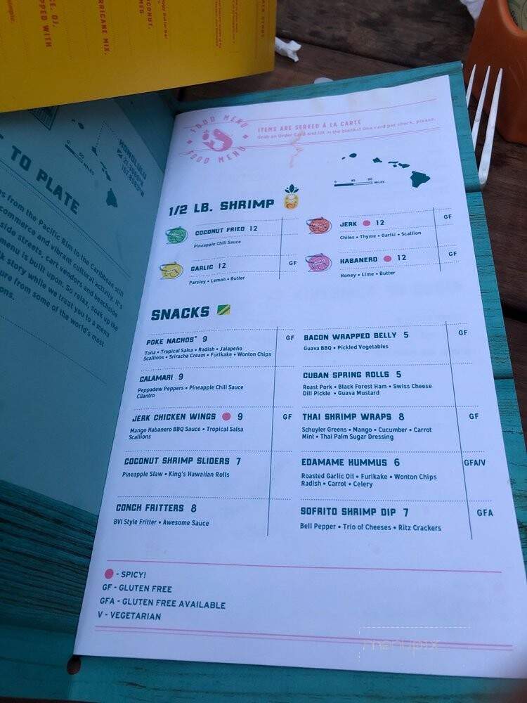 Island Shrimp Co. - RICHMOND, VA menu_pic