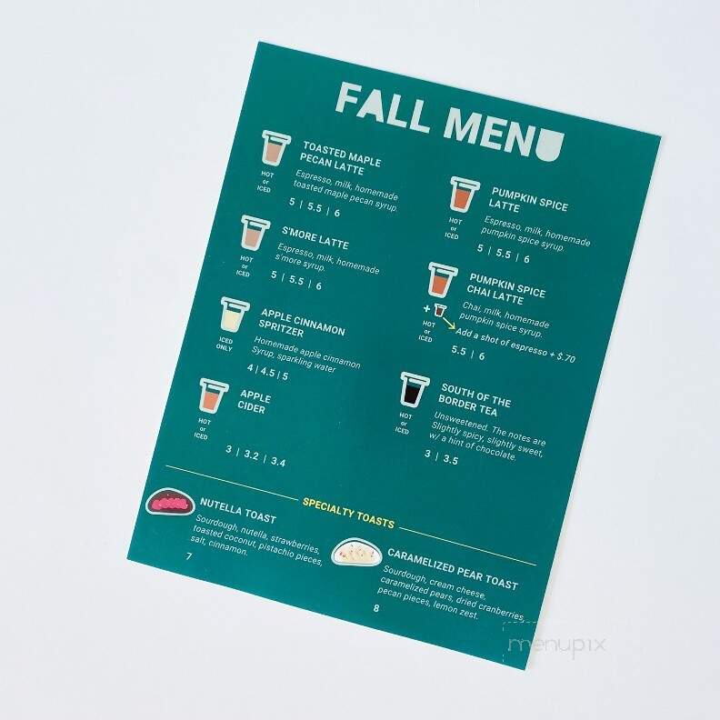 Stir Coffee Bar - Omaha, NE menu_pic