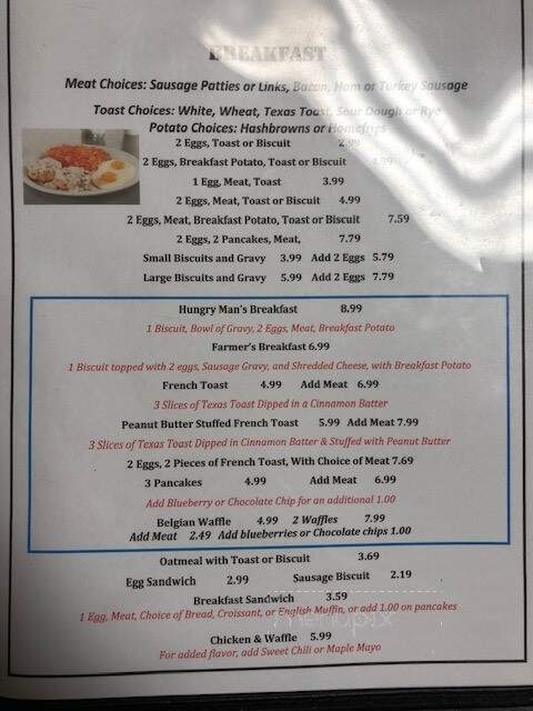 Hometown Eatery - West College Corner, IN menu_pic